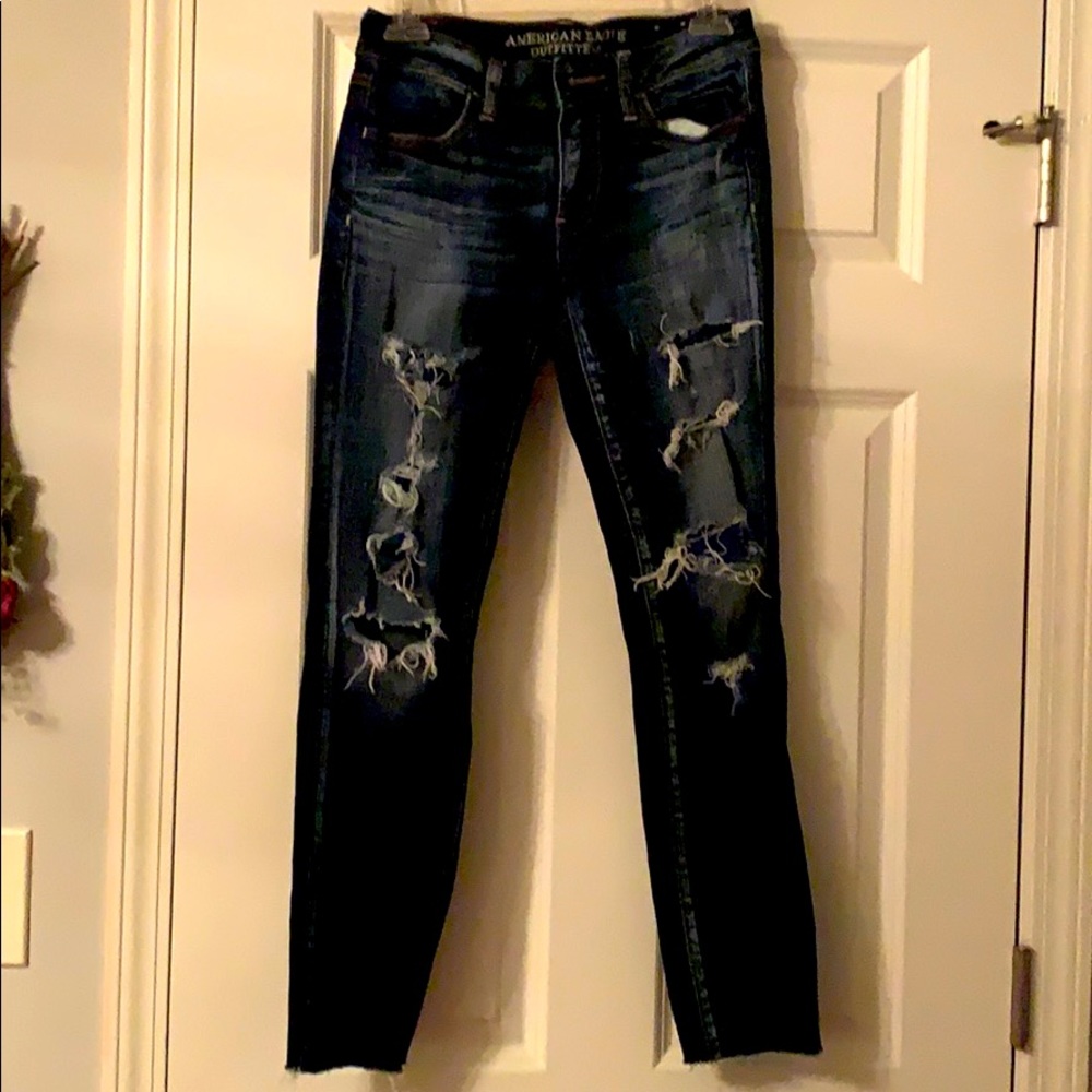 Distressed Jeans